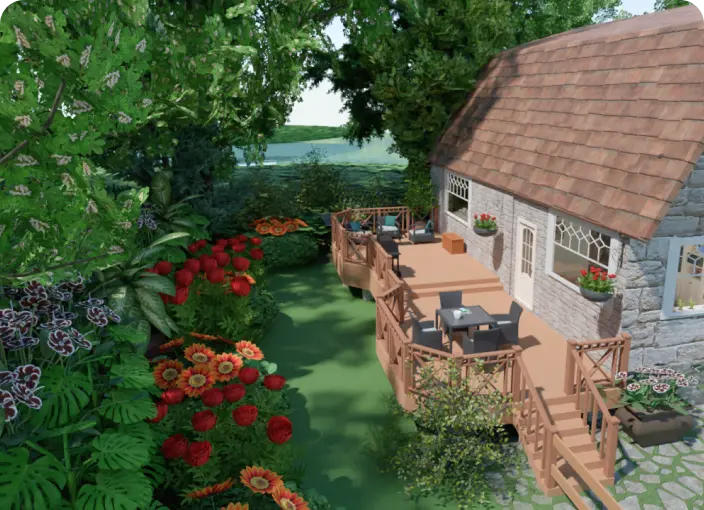 Landscaping contractor in Omaha installing retaining walls and hardscapes